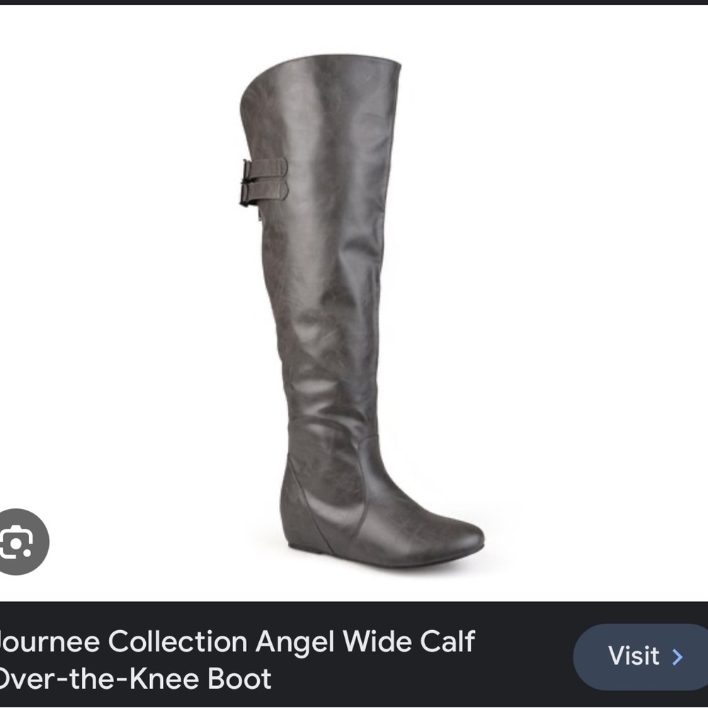 3 Pair of Journee Collection Angel wide calf boots